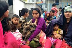 Nepál - Káthmándú - zemětřesení