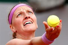 Petra Kvitová ve druhém kole French Open 2015