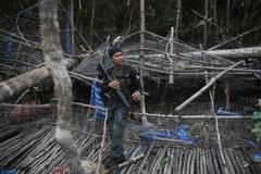 Malajsie - rohingové, uprchlický tábor