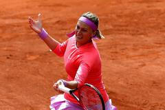 Petra Kvitová v prvním kole French open 2015