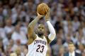 NBA: Playoffs-Boston Celtics at Cleveland Cavaliers (James)