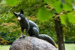 Socha Lišky Bystroušky