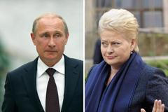 Putin - Grybauskaiteová