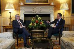 Jean-Claude Juncker - David Cameron