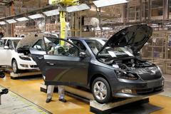 Továrna Škoda Auto, automobilka, výroba