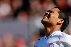 Carlos Bacca v zápase španělské La Ligy