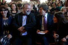 Hynek Kmoníček a Andrew Schapiro