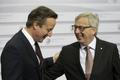 Cameron a Juncker