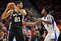 NBA: Playoffs-San Antonio Spurs at Los Angeles Clippers