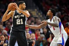 NBA: Playoffs-San Antonio Spurs at Los Angeles Clippers