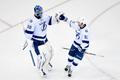 NHL: Stanley Cup Playoffs-Tampa Bay Lightning at New York Rangers (Ben Bishop a Steven Stamkos)