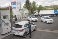 Vodíková dálniční čerpací stanice Geiselwind