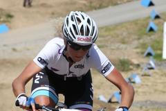 Závody horských kol v Novém Městě 2014 - ženy