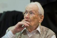 Proces s Gröningem, který pracoval v koncentračním táboře Osvětim.