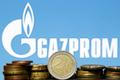Gazprom, logo, ilustrační