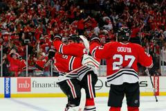 NHL: Stanley Cup Playoffs-Anaheim Ducks at Chicago Blackhawks