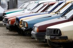 Staré auto, vrak, ilustrační foto