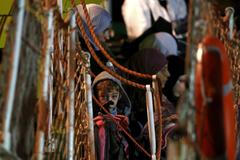 Itálie - Sicílie - Pozzallo - uprchlíci