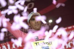 Alberto Contador na Giro d´Italia 2015