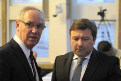 Primátor Josef Zikmund a jeho předchůdce Vít Mandík