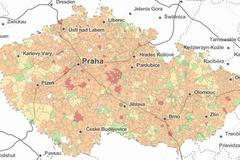 mapa - zaplněnost mateřských škol