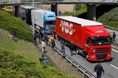 Francie - Cesta do Evropy - uprchlíci - Calais