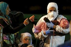 Itálie - Sicílie - Pozzallo - uprchlíci