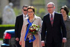 Ewa Kopaczová a Bohuslav Sobotka