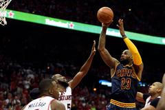 NBA: Playoffs-Cleveland Cavaliers at Atlanta Hawks