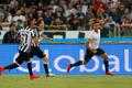 Football: Alessandro Matri celebrates after scoring the second goal for Juventus