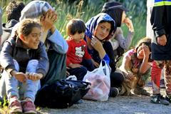 Maďarsko - Cesta do Evropy - uprchlíci - Asotthalom