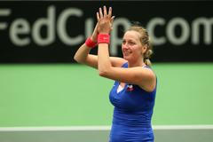 Fed Cup, ČR-Francie: Petra Kvitová