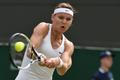 Lucie Šafářová ve čtvrtfinále Wimbledonu 2014