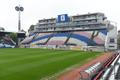 Opravená tribuna v Olomouci (Andrův stadion)