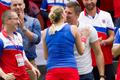 Fed Cup, ČR-Francie: Petra Kvitová a její přítel Radek Meidl