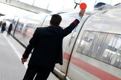 Deutsche Bahn, stávka, vlak, ilustrační