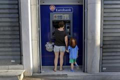 Řecko - euro - krize - bankomat