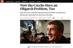 Andrej Babiš: "Budu žalovat americký časopis"