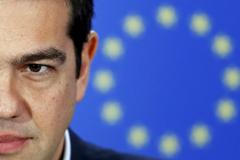 Alexis Tsipras v Evropském parlamentu.