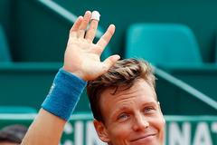 Tomáš Berdych na turnaji v Monte Carlu 2015