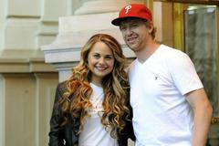 Zlatá hokejka 2015: Jakub Voráček s přítelkyní Nicole Warneckeovou