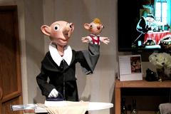 50 let Večerníčku - výstava - Spejbl a Hurvínek