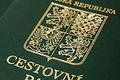cestovní pas.