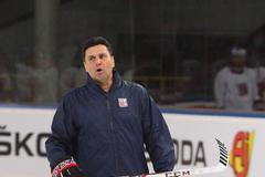 MS 2015, trénink české reprezentace: Vladimír Růžička