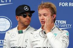 F1, VC Rakouska 2015: Lewis Hamilton a Nico Rosberg, Mercedes