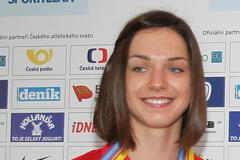 Anežka Drahotová s medailí z ME v atletice 2014