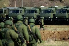 Ruští vojáci na Krymu