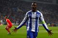 Porto's Martinez celebrates after scoring his goal against Bayern Munich during their Champions League quarterfinal first leg soccer match in Porto