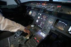 Airbus A320 - kokpit