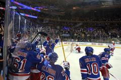 NHL, Washington - New York Rangers: radost Rangers z postupu